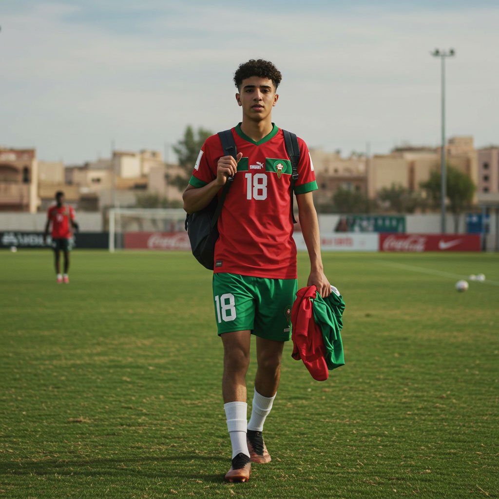 منصة مواهب كرة القدم في المغرب